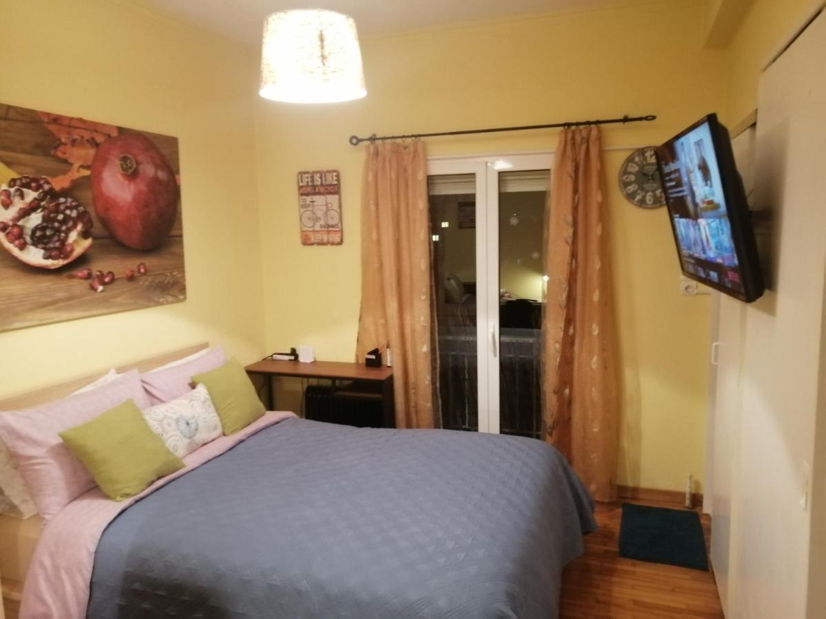 Central 6Th Floor Studio Near Metro & View&200Mbps Athén Kültér fotó